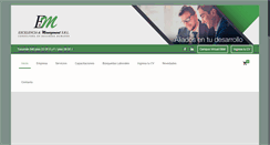 Desktop Screenshot of eymconsultora.com